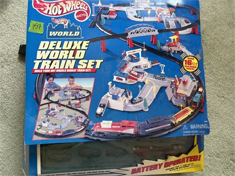 Hot Wheels Train Set