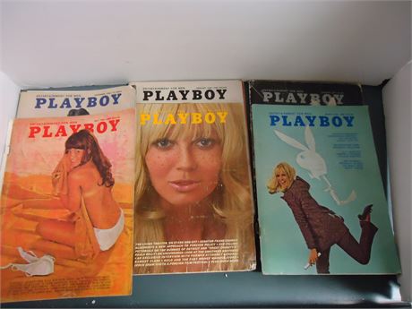 Vintage Playboy Magazines