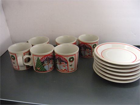 Christmas Cups & Plates