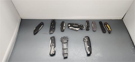 Lot Of Pocket Knives
