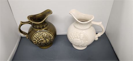 2 Vintage Pitchers