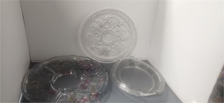 Lot of clear Glassware