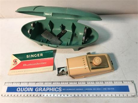Vintage Singer Buttonholer