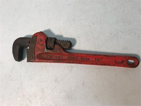 Rigid Heavy Duty 10" Pipe Wrench