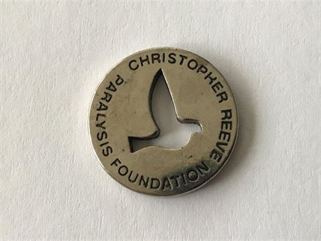 Christopher Reeve Paralysis Foundation Souvenir Coin Token