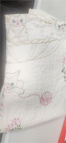 Needle point blankets