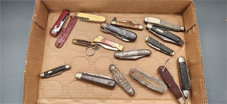 Lot Of Vintage Knives