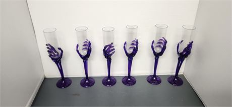 Plastic Halloween Wine Glasses