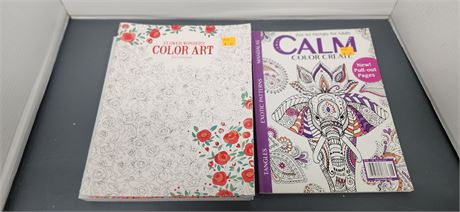 Lot Of Adult Coloring Books