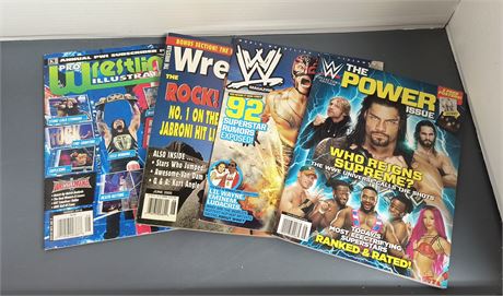 Vintage Wrestling Magazines
