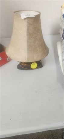 Saddle iron lamp