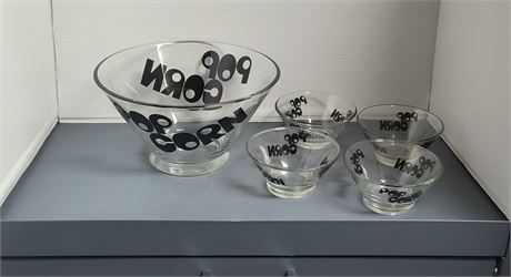 Vintage Popcorn Bowls