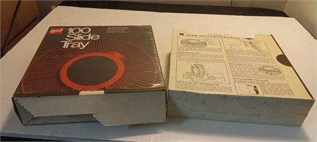 100 slide tray
