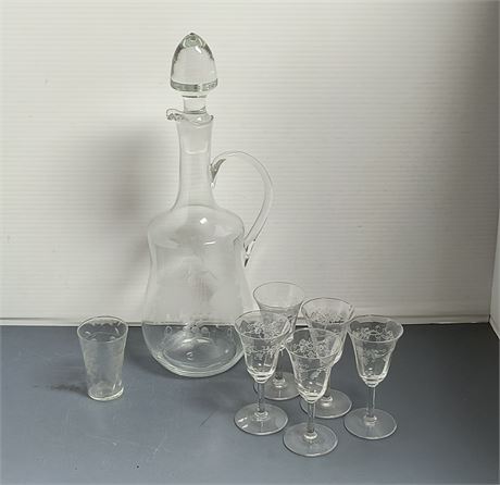 Lot Of Glassware