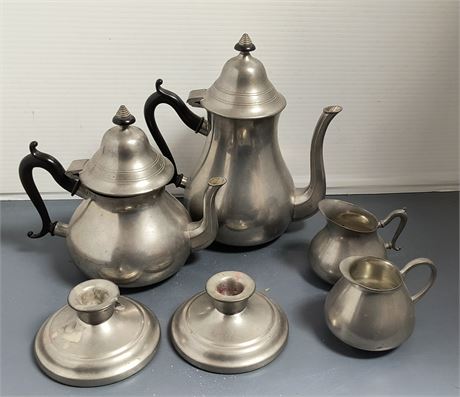 Lot Of Pewter Items