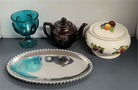 Lot Of Glassware