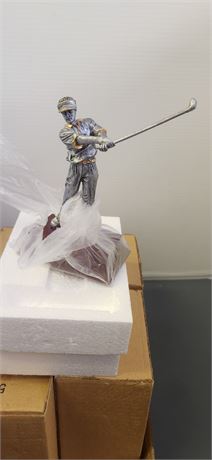 5 Pewter Golf Trophies