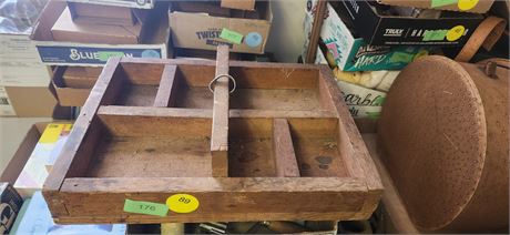 Vintage Wood Display Box