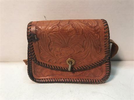 Tooled Leather Purse