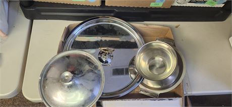 Lot Of Misc. Serving Trays