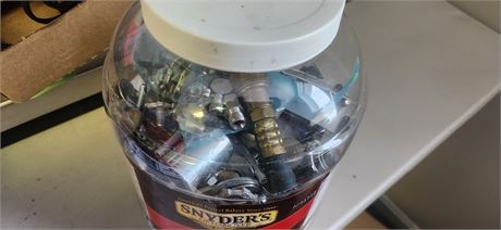 Jar Of Misc. Hardware