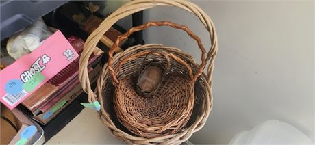 Lot Of Wicker Baskets