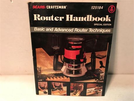 Sears/Craftsman Router Handbook 925184