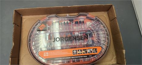 Jorgenson 276 Piece Rotary Tool Accessory Kit