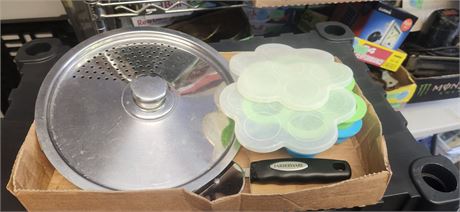 Skillet & Misc. Kitchen Items