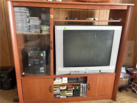 Entertainment Center (Contents Not Included)