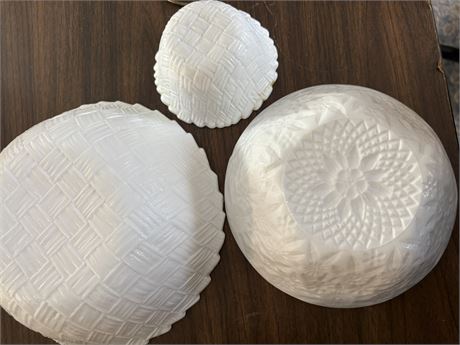 Milk Glass Bowls