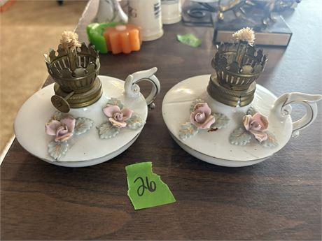 Oil Lamp Bases