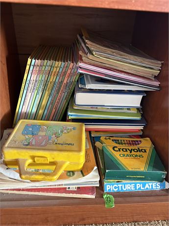 Children's Books, Crayons