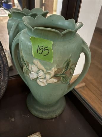 Roseville Vase, Vintage Serving Plate