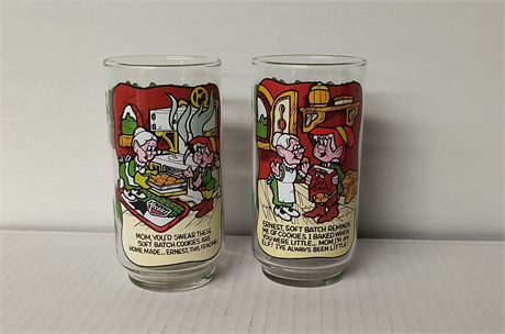 1984 Keebler Collectible Glasses