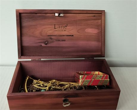 Cedar Box OF Jewelry