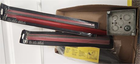 Sears Magnetic Socket And Tool Holder & Dewalt Dust Bag & Misc.