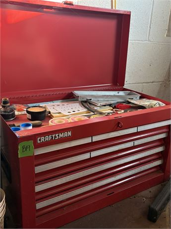 Craftsman Toolbox and Tools
