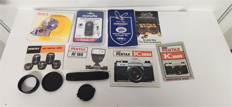 DSLR Camera Wireless Remote & Misc.  Camera Manuals & Paperwork