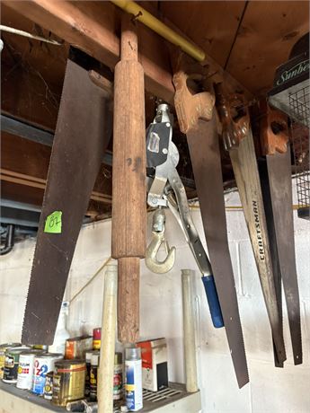 Hand Saws, Tools