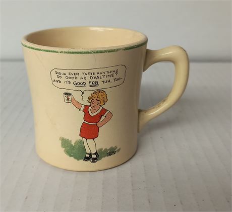 Little Orphan Annie Ovaltine Mug