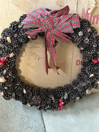 Pinecone Wreath