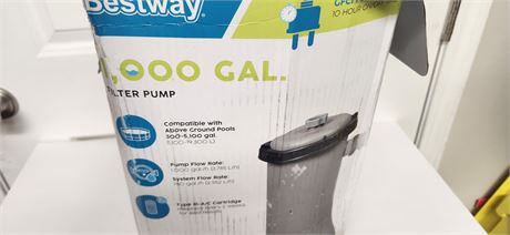 Bestway 1,000 Gal. Filter Pump