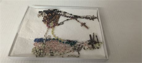 Tray Of Rosaries