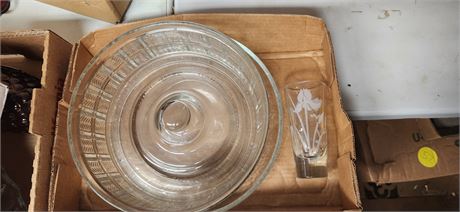 Lot Of Glassware