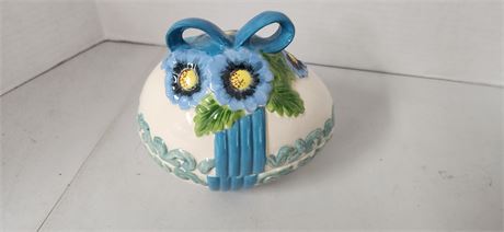 Glass Egg Dish