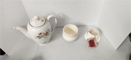 The Butter Crock & Teapot
