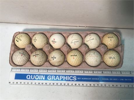 Dozen Golf Balls