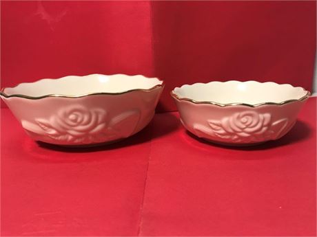 2 Lenox Bowls