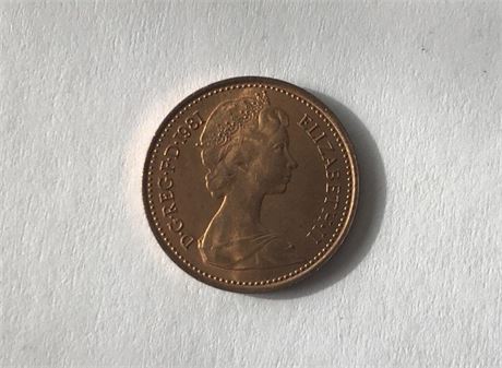 1981  Great Britain 1/2 New Penny